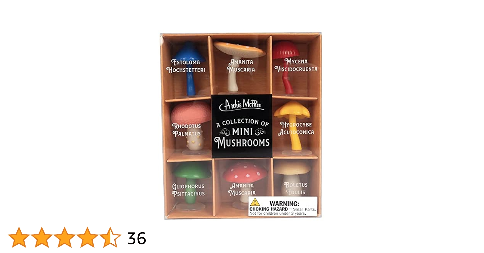 Amazon.com: Collection of Mini Mushrooms Vinyl Mini Figure