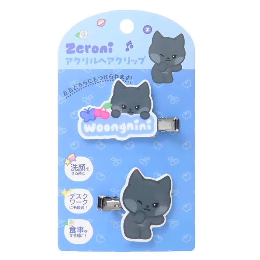 Amazon.co.jp: zeroni[ヘアアクセ]アクリルヘアクリップ
