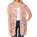 Basico Women's Plus Size Open Asymmetrical Hem Chiffon Vest Cardigan Cover up