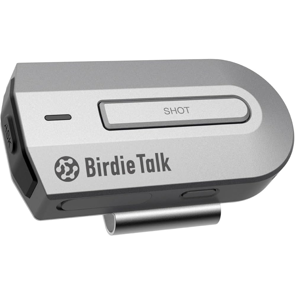 ソースネクストBirdieTalkバーディトークBT1G対話型ゴルフAIデバイス Amazon.co.jp: ソースネクスト ｜BirdieTalk ｜ゴルフ 距離計