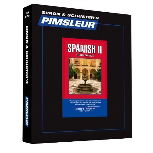 Spanish II, Comprehensive: Learn to Speak and Understand Latin American Spanish with Pimsleur Language Programs 3rd (third) , Revised by Paul Pimsleur (2003) Audio CD