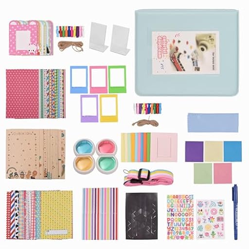 Andoer Kit de 15 Accesorios para cámara instantánea Fujifilm Mini12 con álbum de Fotos/bolígrafo/Correa para cámara/26 Clips para fotos/37 Marcos de Fotos/3 Cuerdas para colgar/10 Pegatinas/4 filtros | Ya disponible en tu tienda friki favorita! En mundofriki.es! Andoer Kit de 15 Accesorios para cámara instantánea Fujifilm Mini12 con álbum de Fotos/bolígrafo/Correa para cámara/26 Clips para fotos/37 Marcos de Fotos/3 Cuerdas para colgar/10 Pegatinas/4 filtros | Ya disponible en tu tienda friki favorita! En mundofriki.es!