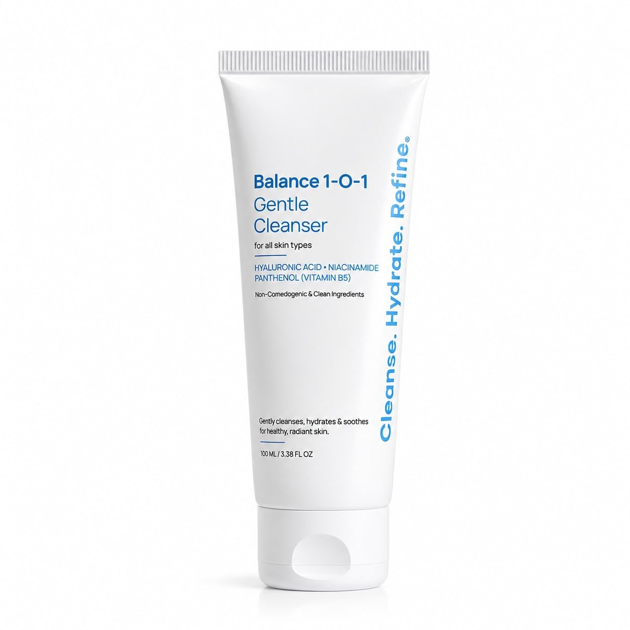 Balance 1-O-1 Gentle Hydrating Face Cleanser with Niacinamide & Hyaluronic Acid | Deep Cleansing Face Wash for Soft & Healthy Skin | 100ml-image-30