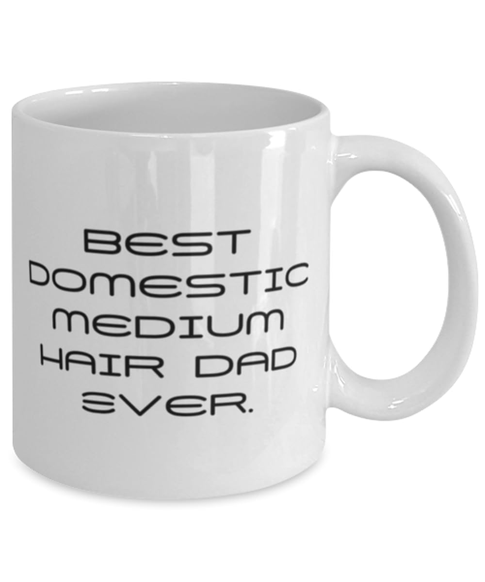 Joke Domestic Medium Hair Cat Gifts, Best Domestic, Domestic Medium Hair Cat 11oz 15oz Mug From Friends, Gifts For Cat Lovers, Gift ideas from friends, Gifts for friends, Christmas gifts for friends,