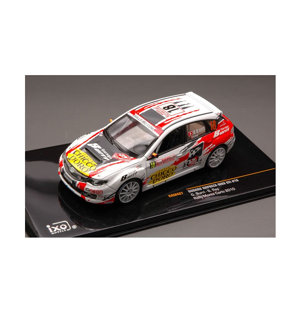 Amazon | イクソ 1/43 Subaru Impreza WRX STI No18 Rally Monte Carlo