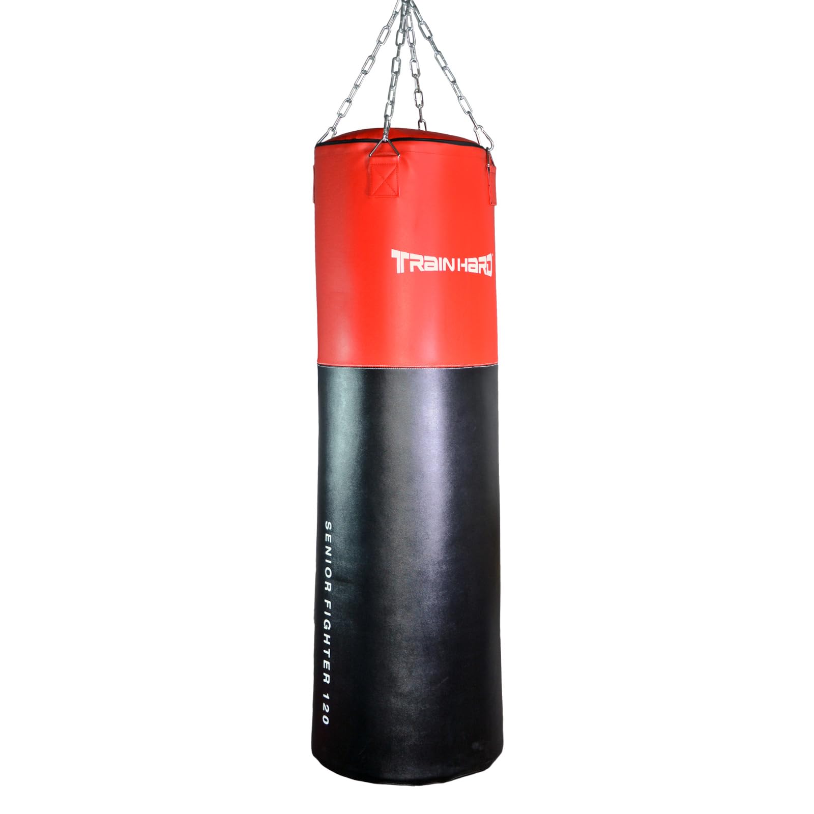 Hansson Sports® Boxsack Sandsack 80/100/120cm Punching Bag gefüllt inkl. Heavy Duty Stahlkette und Drehwirbel