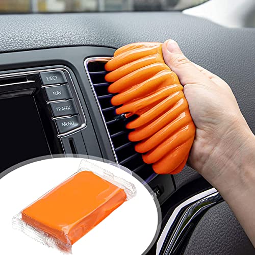 Car Clay Bar 100g Reusable Auto Detailing Magic Clay Bar Cleaner Cuttable Car Magic Clay Cleaner for Polishing Washing Waxing Dusting Car SUV Windshield Window Glass Floor