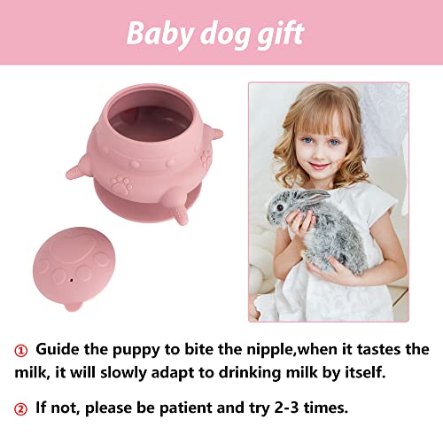 Biberon d'allaitement pour chiots et chatons multi-tétines silicone