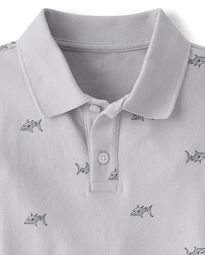 Image of The Children's Place Boys' Uniform Short Sleeve Pique Polo