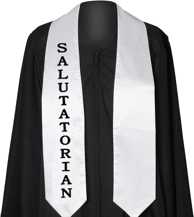 MyGradDay Unisex Plain Graduation Honor Stole for Adult 60’’ Long.
