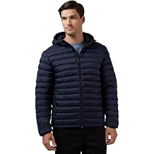 32 Degrees Heat Men's Lightweight Poly-Fill Packable Jacket | Zippered Pockets | Layering | Water Repellent