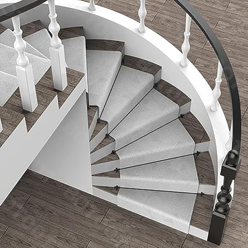 Soportes ajustables para alfombras de escalera y barras de metal pulido decorativas 5