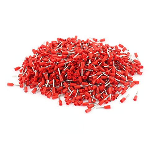 Aexit 1000pcs E7508 Terminales Aislados para Audio y Video miniatura 1