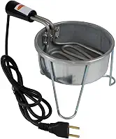 Acendedor Elétrico Panelinha La Brasa – Resistência Blindada 675 W – Para Carvão, Narguilé e Churrasqueira – 220 V Fogareiro Elétrico (Camping)