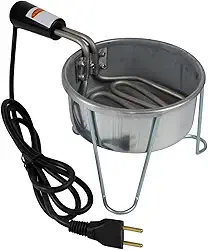 Acendedor Elétrico Panelinha La Brasa – Resistência Blindada 675 W – Para Carvão, Narguilé e Churrasqueira – 220 V Fogareiro Elétrico (Camping)