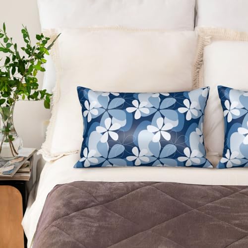 VOSERY Taie d'oreiller en satin pour cheveux et peau, taies d'oreiller en satin D avec fermeture éclair, 50,8 x 76,2 cm, semblables aux housses de coussin en soie pour grand lit, 50,8 x 76,2 cm – vue 7