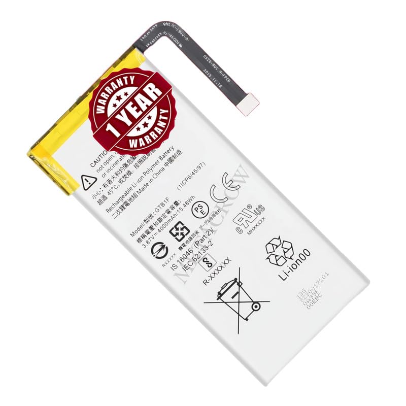 Image of Original GTB1F Battery Compatible for Google Pixel 5 - (4080mAh) - 1 Year Warranty JK1
