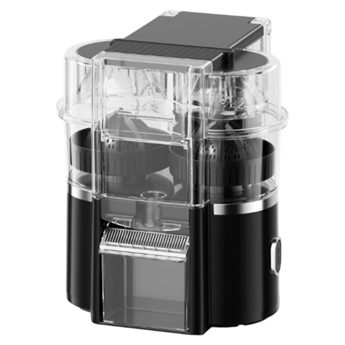 Exprimidor de Naranjas Eléctrico de Doble Cabezal, Exprimidor de Cítricos con Cable de Alimentación y Cepillo de Limpieza para Cocina Doméstica A