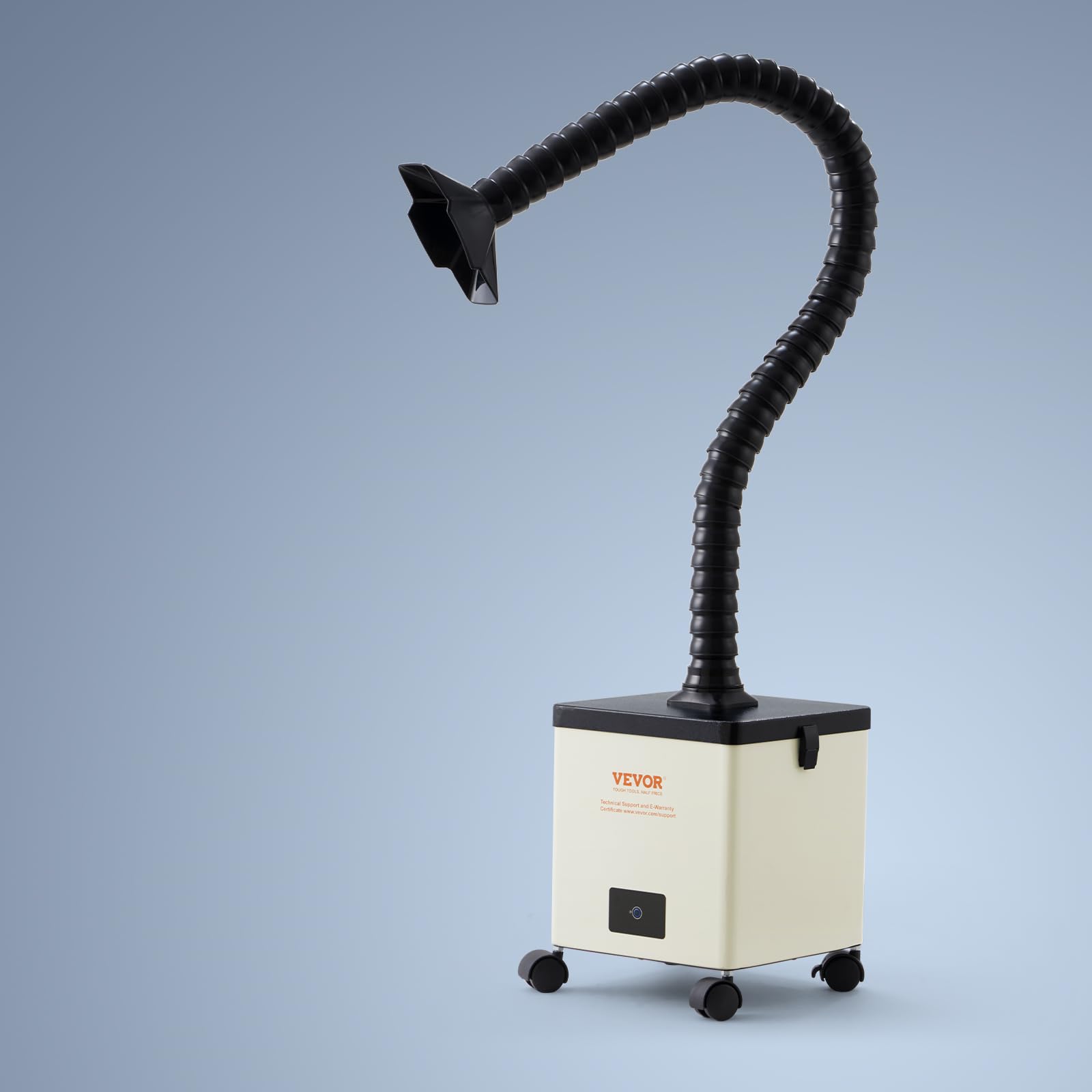 VEVOR Lötrauchabsaugung 100W Schweißrauchabsauger 240 m³/h Mini Desktop Lötrauchabsorber 5800U/min 3-Stufen-Filter Lötrauch Absaugung für Lötstation Schweißarbeiten