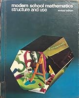 Modern School Mathematics 0395109876 Book Cover