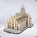 MISS YOU Rompecabezas 3D La Catedral de Milán Regalo Creativo de niños de Juguete Puzzle 3D Modelo de Papel de construcción
