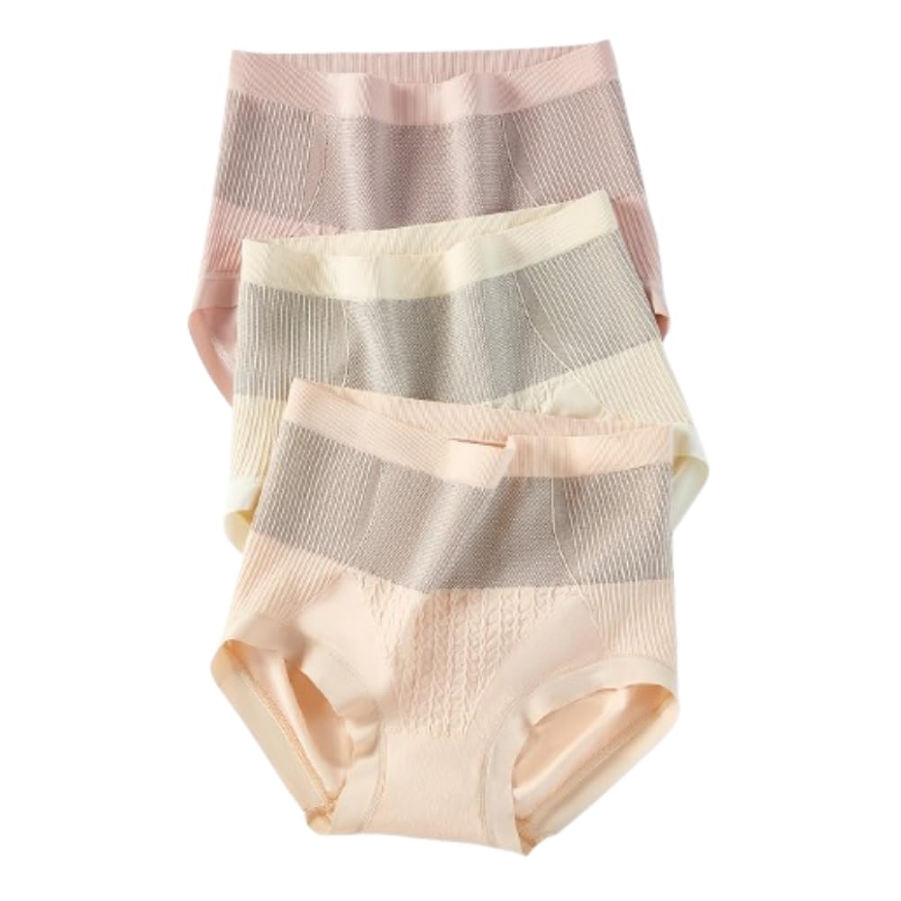 Women’s High-Waist Seamless Tummy Tucker Panty | Body Shaper Underwear | Slimming & Hip Lift Shapewear Multi Color Pack-image-13