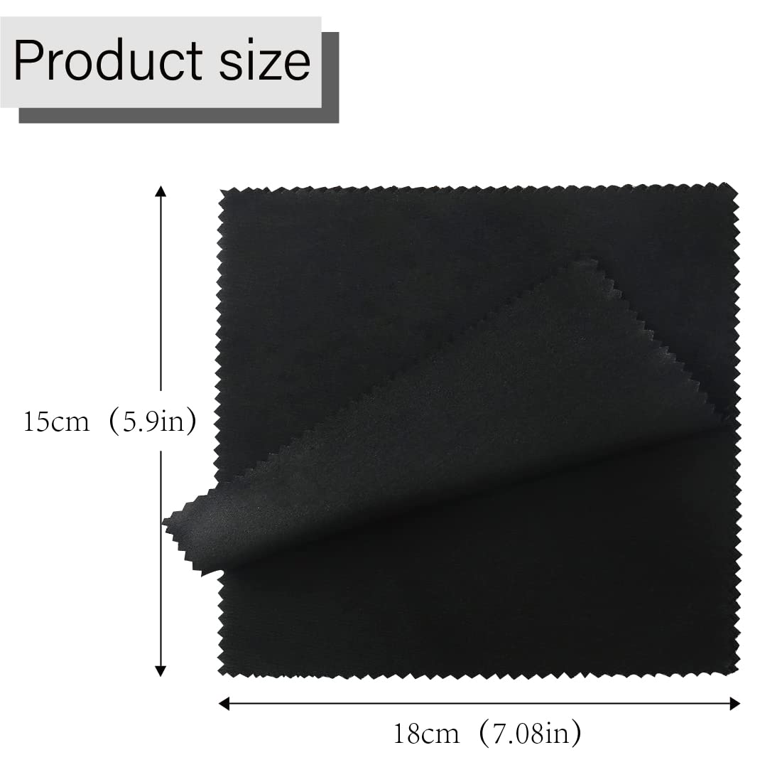 Lot De 8 Chiffons Microfibre KOLZEMV - Nettoyage Lunettes Et écrans