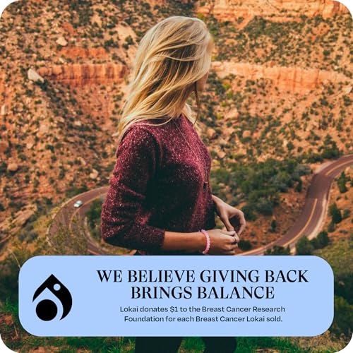 Lokai Bead Bracelets for Women & Men, The Cause Collection - Support Breast Cancer, Diabetes, Autism, & Alzheimer's Awareness - Animal Rescue, Mental Health, & Veterans Day Awareness Silicone Bracelet3