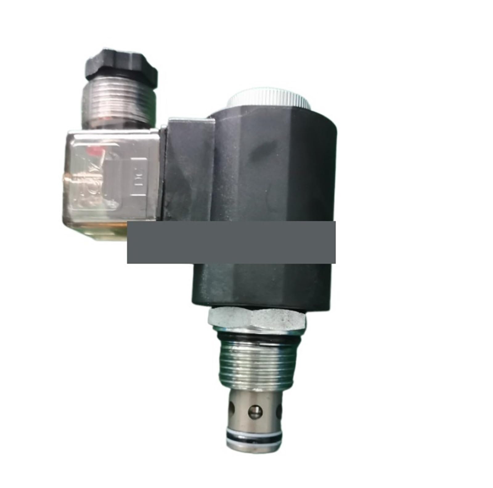 LEOTNNDQ 2 Position 2 Way Hydraulic Threaded Cartridge DHF10-225/SV2-10-2NOS SV10-25 Bidirectional Normally Open Solenoid Valve(DHF10-225 DC24V)