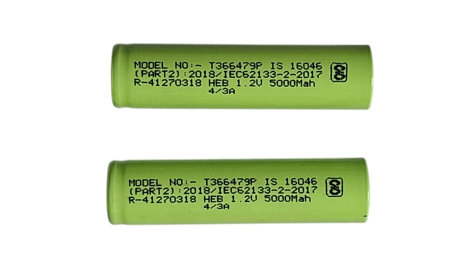 KP Original-T366479P Ni-MH Rechargeable Battery, 1.2V, 5000mAH (Full Capacity) Flat Top Cells for Torch, Bluetooth Speaker, LED, Toys, Solar Lights and Other Electronic Devices-image-29