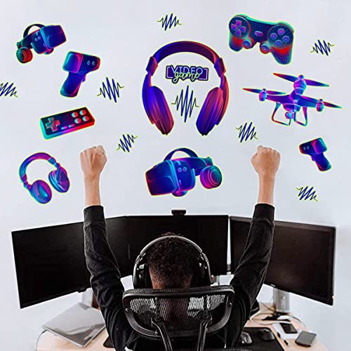 Vinilo Decorativo Gaming para Pared con Luz en la Oscuridad miniatura 5