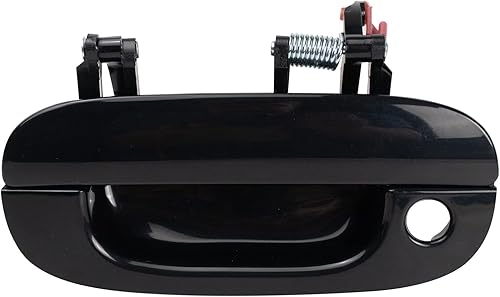 Miniatura 453 de TRQ Manija de puerta exterior texturizada LH del conductor trasero para Chevy GMC Pickup Truck SUV