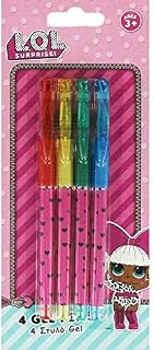 LOL Surprise Gel Pen, Glitter Pens set of 4