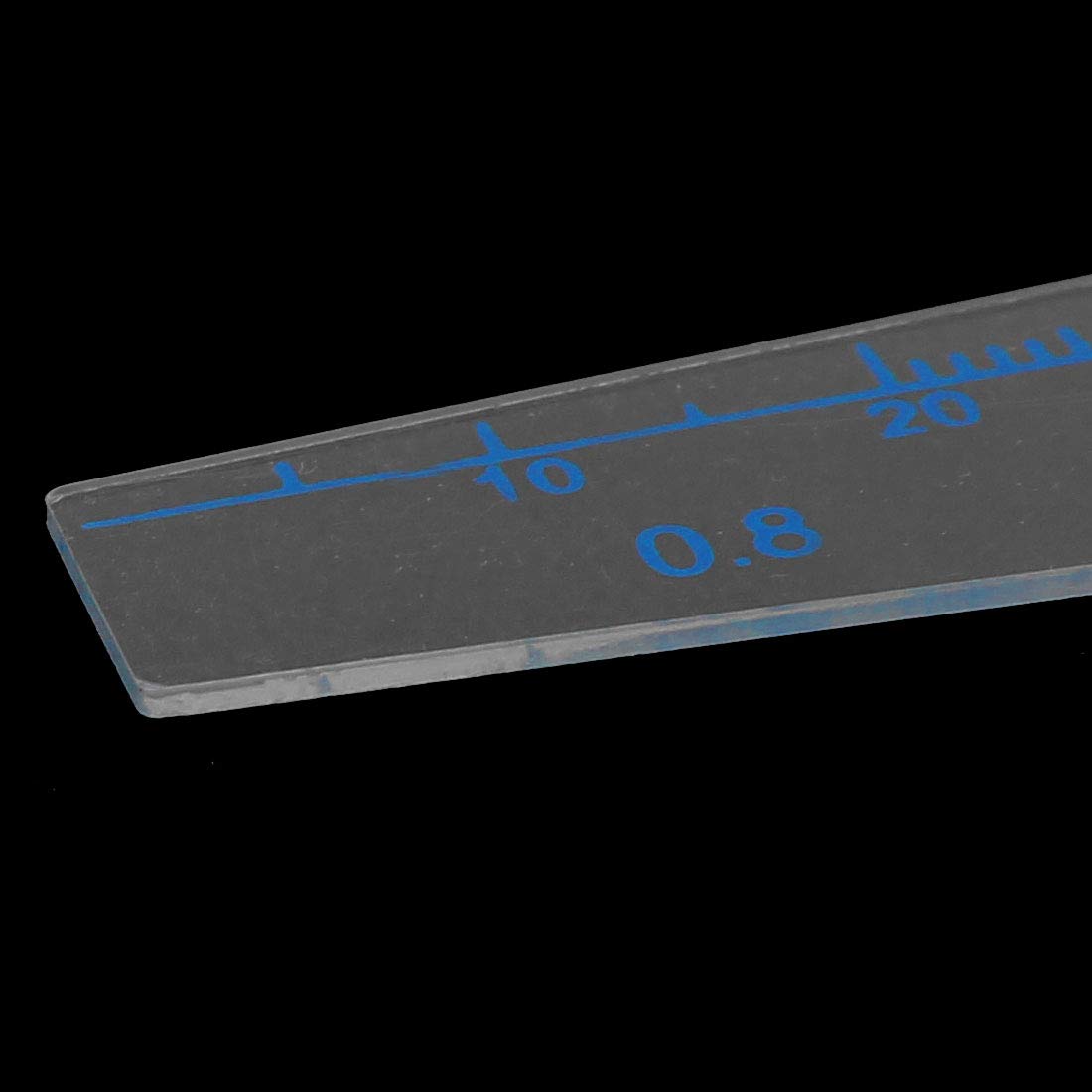 Aexit 0.8mm Thickness Measuring Tools Plastic Feeler Gauge Plug Filler Gap Measuring Tool Model:21as166qo466