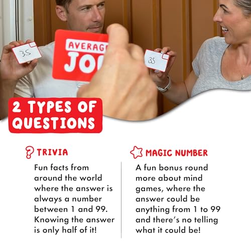 Average Joe juego de mesa con 600 preguntas divertido para 3-6 jugadores miniatura 5