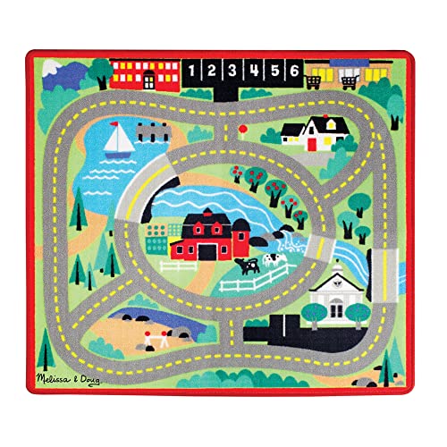 Melissa & Doug Round The Town Road Rug (Ffp) #TOP4