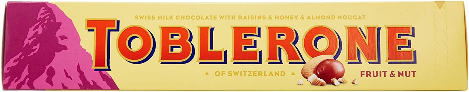 See full amazon price history chart for Toblerone Of Switzerland Swiss Fruit & Nut With Raisins Honey & Almond Nougat Chocolate Candy Bar, (Imported) (Pack Of 1) - 100 Gm Toblerone Of Switzerland Swiss Fruit & Nut With Raisins Honey & Almond Nougat Chocolate Candy Bar, (Imported) (Pack Of 1) - 100 Gm (B0C6M7Y25F) Amazon Price History, Amazon Price Tracker