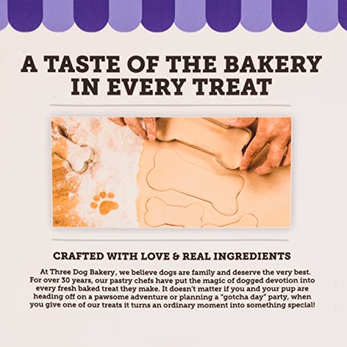Three Dog Bakery Assort Mutt Trio Soft Baked Cookies for Dogs, Three Flavor Pack, 3 Pounds, and Double Rewards Soft and Chewy Treats, 10 Ounce Pack (114063) Three Dog Bakery Assort Mutt Trio Soft Baked Cookies for Dogs, Three Flavor Pack, 3 Pounds, and Double Rewards Soft and Chewy Treats, 10 Ounce Pack (114063)