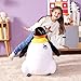 IKASA Large Emperor Penguin Stuffed Animal Plush Toy, 23