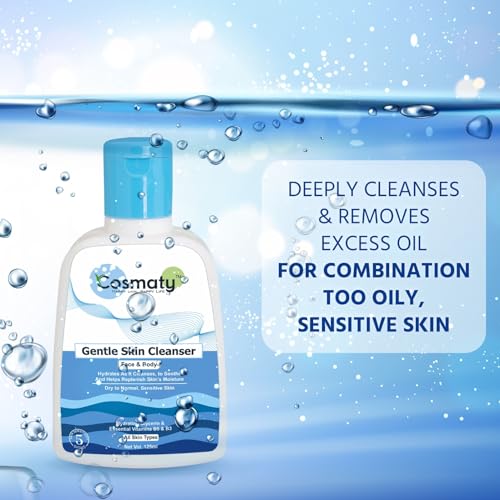 Image of Gentle Skin Cleanser, Daily Face Wash for Oily, Acne prone Skin, Gentle Foaming, 125ml