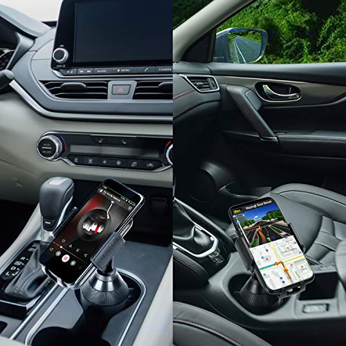 image for LEXSO [Upgraded] Car Cup Holder Phone Mount, Adjustable Cup Phone Hold