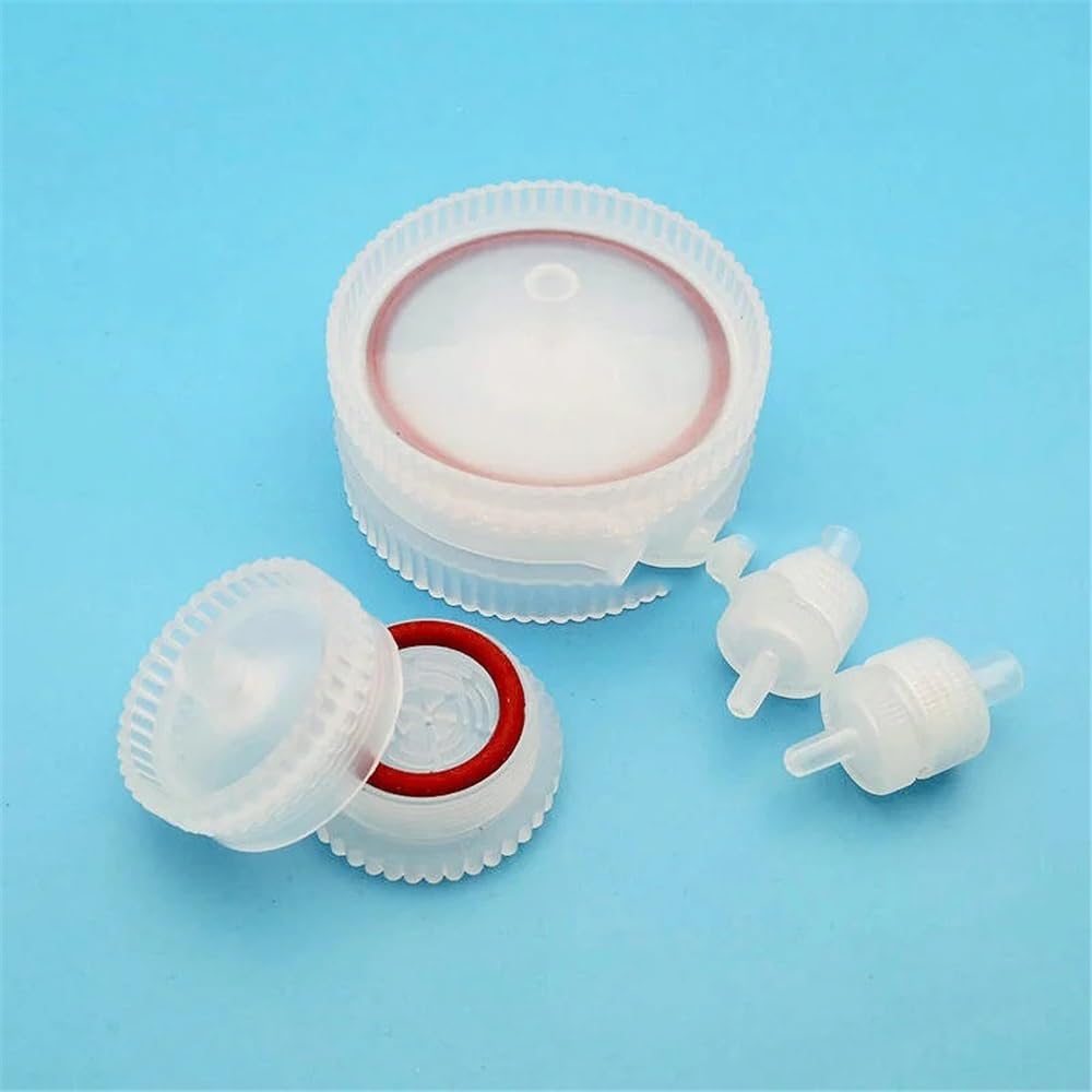 Lote de 10 unidades soportes membrana plástico reemplazables for laboratorio, 13 mm, 25 y 50, con cabezal PP vacío Equipamiento de laboratorio