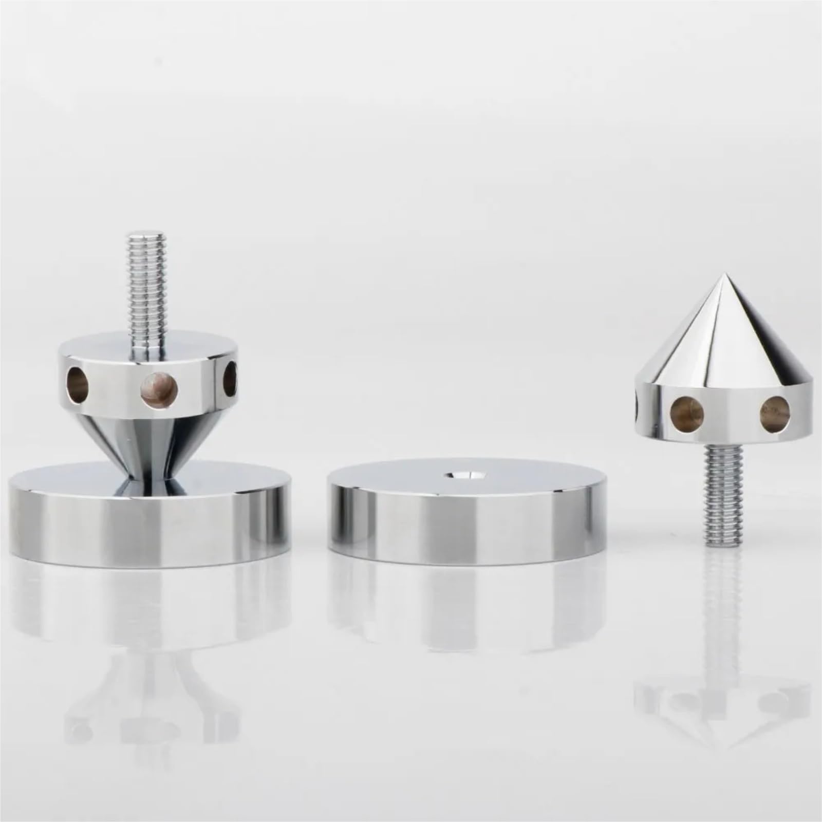 Inox SpeakerSpike Piedini for punte di isolamento for altoparlanti in acciaio inossidabile M6