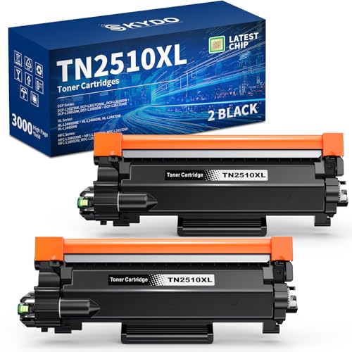 TN2510 Toner TN2510XL compatible avec Brother TN-2510 Toner TN-2510 XL pour Brother MFC-L2835DW...