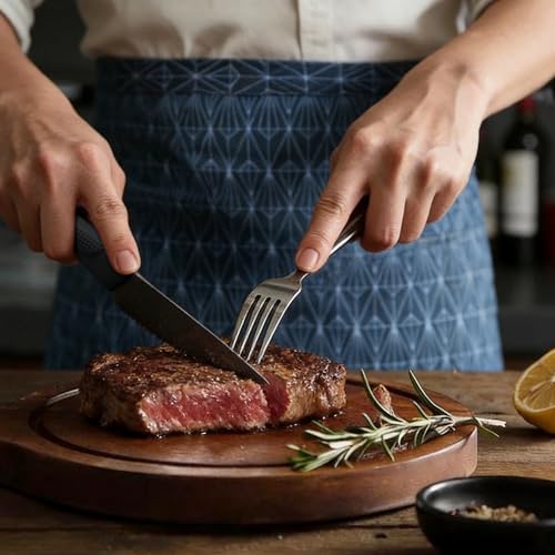 Image of imarku 14-Piece Premium Knife Block Set, Black Kitchen Knife Set with Block and Build-in Sharpener, High-Carbon Stainless Steel Knives for Lasting Sharpness, Dishwasher Safe, Gift for Men