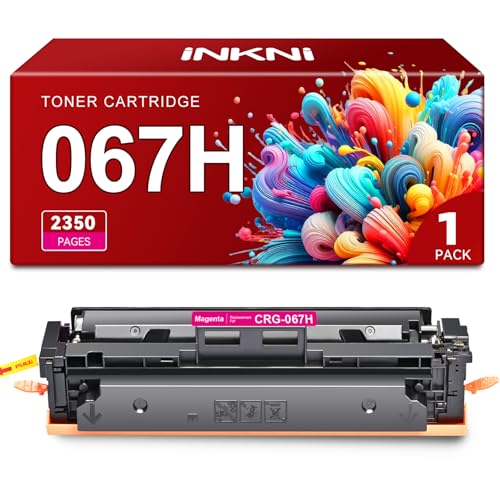 Image of InkNI Toner Cartridge Compatible Replacement for Canon 067H 067 Toner Cartridge Set