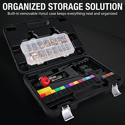 Rivet Nut Tool, GIANTISAN 16Inch Rivet Nut Tool Rivet Nut Kit with 15