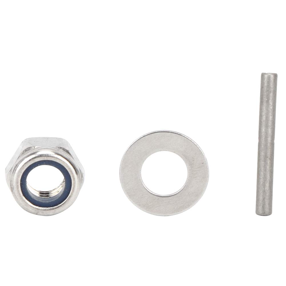 per Barca Elettrica per Motori di Propulsione da 28/36/46 LBS, Fuoribordo in Plastica a Tre Pale con Dado e Chiave, Un Accessorio per la Potenza della Barca