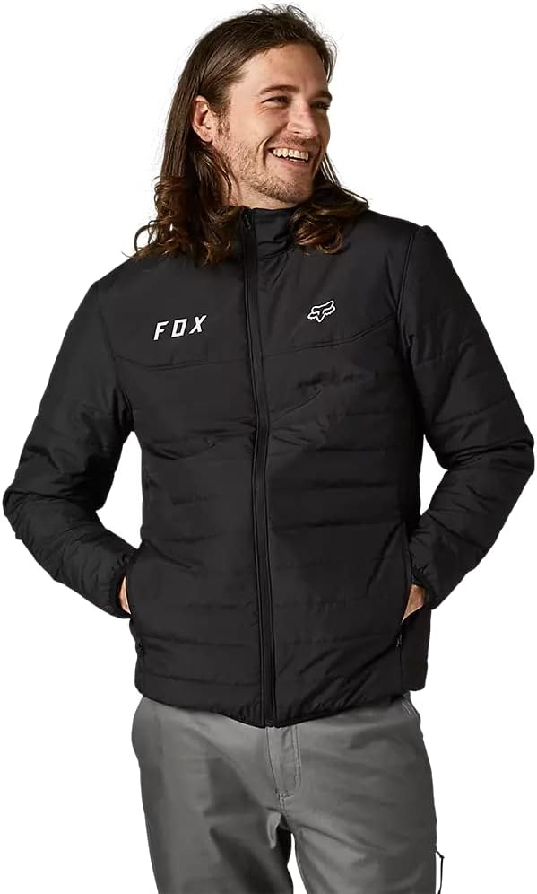 Fox Racingmens Howell Puffy Jacket Down Alternative Coat (pack of 1)