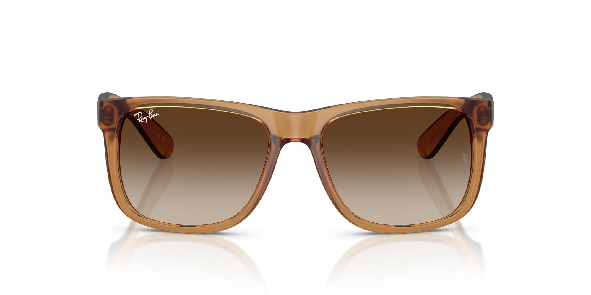 Ray-Ban Justin 0RB4165 Sunglasses 681413 Tam 55 / Light Brown - Brown Lens